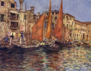 Le marché aux poissons - Mortimer Ludington Menpes